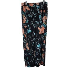 Chico's Gorgeous Floral Business Casual Vacation Women's Pants 2 - M